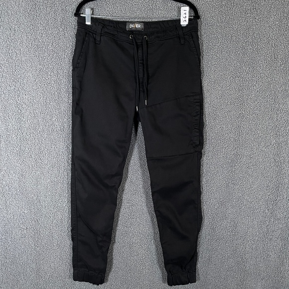 DU/ER Duer N2X No Sweat Slim Fit Joggers Pants - Men's Size 31*29 - Black - Picture 1 of 9